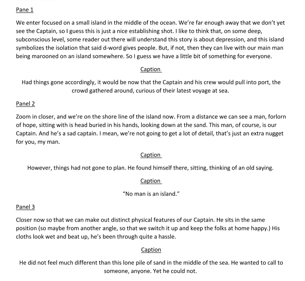 Making Comics Part 1-Writing – Hot Cakes Comics